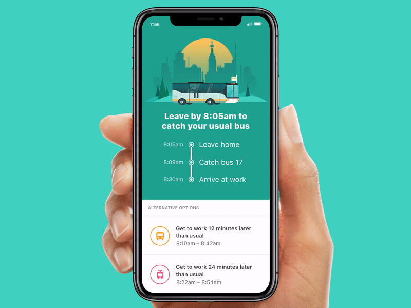 Bus app prototype