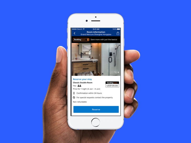 Booking.com app